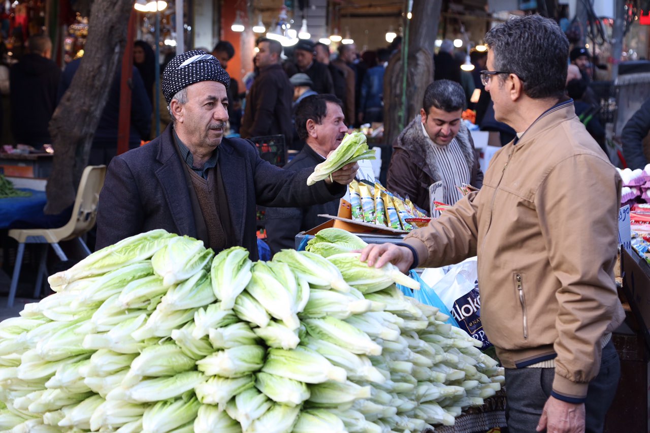 له‌ به‌رايى ئاهه‌نگه‌كانى سه‌رى ساڵدا بازارى هه‌ژاره‌كان جمه‌ى دێت